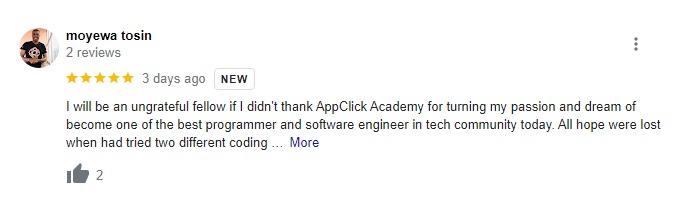 appclick-academy-testimonials-best-college-to-build-tech-careers-in-ibadan-lagos-nigeria